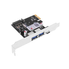 PCI-EXPRESS EXPANSION CARD USB 3.0 TYPE-A+TYPE-C