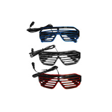 GLASSES WITH LED BACKLIGHT (red, white, blue)