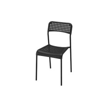 Пластиковый стул IKEA ADDE (Black)