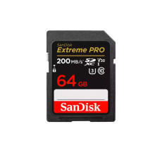 SD CARD SANDISK EXTREME PRO 64 GB SDXC SDSDXXU-064G-GN4IN