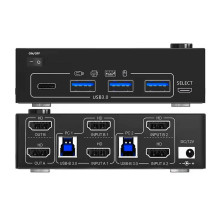 KVM SWITCH KCEVE 2x2 (8K UltraHD) KC-KVM8202