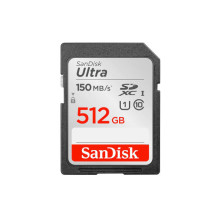 Карта памяти Sandisk Ultra 512 ГБ SDSDUNC-512G-GN6IN (SD Card)