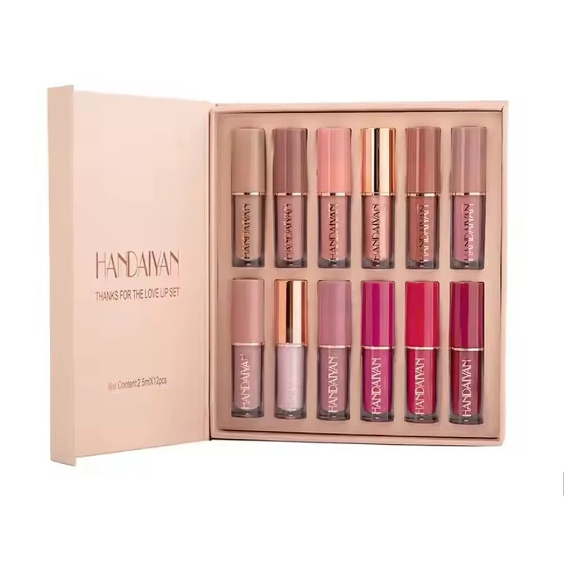 BRH 12 COLOUR LIP GLOSS SET