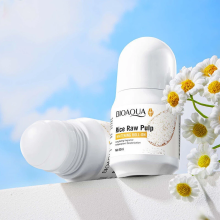 BIOAQUA RICE RAW PULP WHITENING ROLL-ON DEODORANT 50 ML