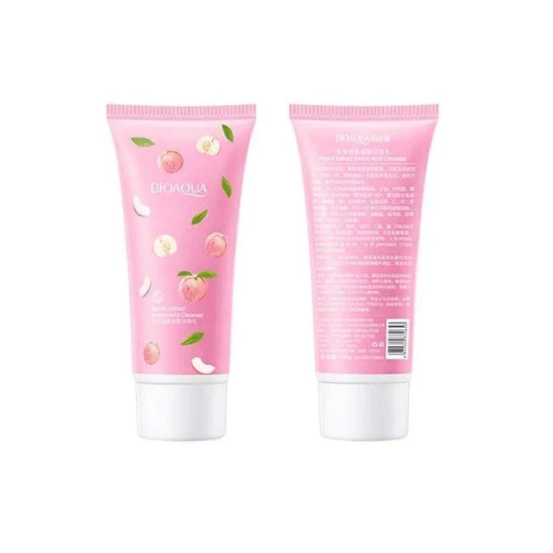 BIOAQUA PEACH EXTRACT AMINO ACID CLEANSER 100 G