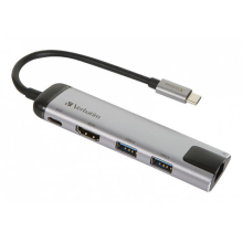 VERBATIM 5 В 1 USB-КОНЦЕНТРАТОР