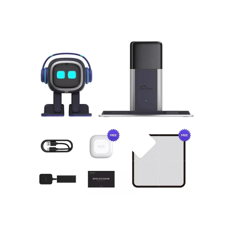 EMO SMART ROBOT WITH GO HOME STATION ON VOICE CONTROL ChatGPT