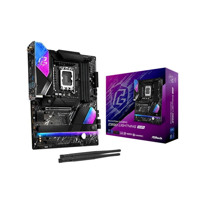 ASROCK Z890 PG LIGHTNING WI-FI DDR5 МАТЕРИНСКАЯ ПЛАТА