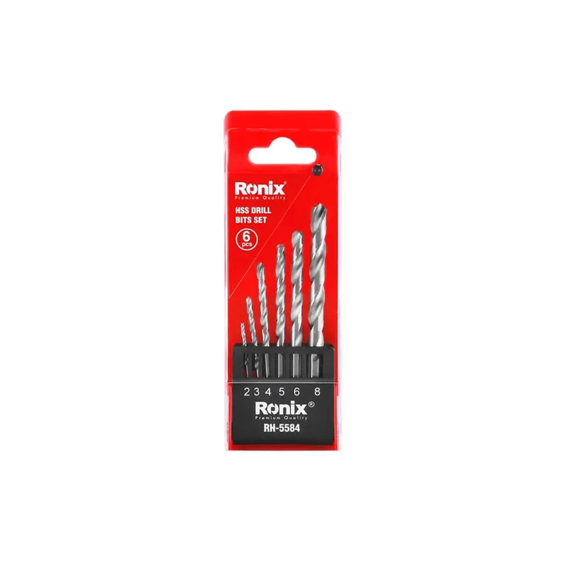 DRILL BIT RONIX RH-5584 6 PCS