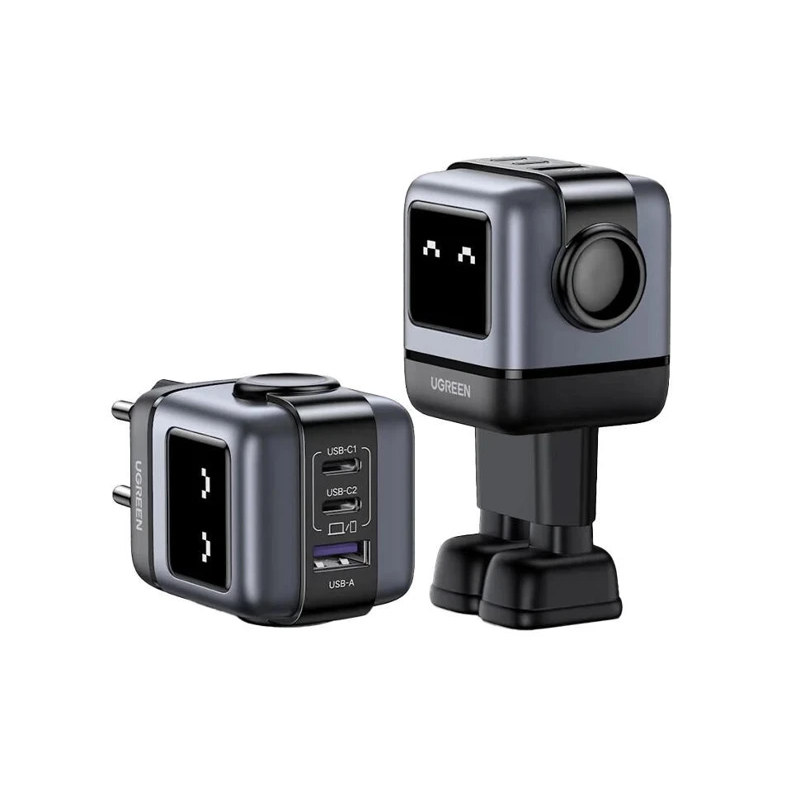 UGREEN CD361 NEXODE RG ROBOT GAN 65W СЕТЕВОЙ АДАПТЕР