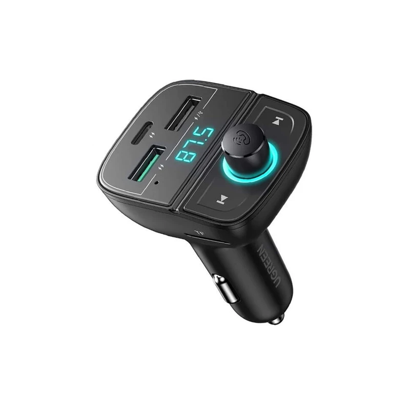 UGREEN CD229 (WITH FM TRANSMITTER) MAŞYN ZARÝAD BERIJI