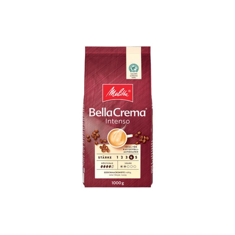 MELITTA BELLA CREAMA INTENSO 1 KГ КОФЕ В ЗЕРНАХ