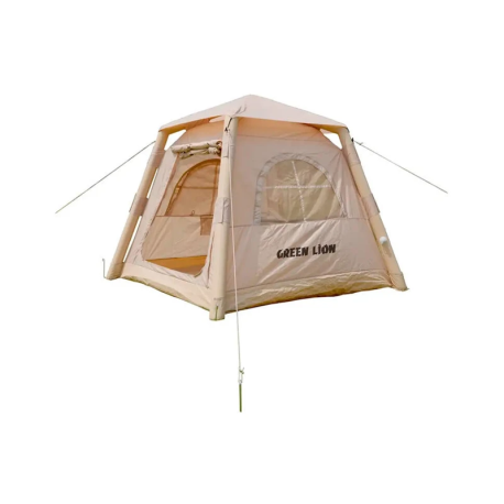 Кемпинговая палатка Green Lion GT-3X Inflatable Camping Tent (Beige)