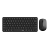 KEYBOARD + MOUSE KIT RAPOO 9010M ULTRA-SLIM (Black)