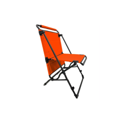 PORODO LIFESTYLE DUAL-FUNCTION FOLDABLE (ORANGE) КЕМПИНГОВЫЙ СТОЛ-СТУЛ