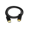 DISPLAY PORT-dan HDMI 1.8 M KABEL