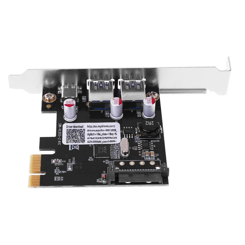 PCI-EXPRESS КАРТА РАСШИРЕНИЯ USB 3.0 TYPE-A+TYPE-C