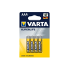 BATTERY VARTA SUPERLIFE 4xAAA 6187