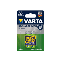 VARTA RECHARGEABLE ACCU POWER 2xAA 2100MAH 654 BATAREÝ