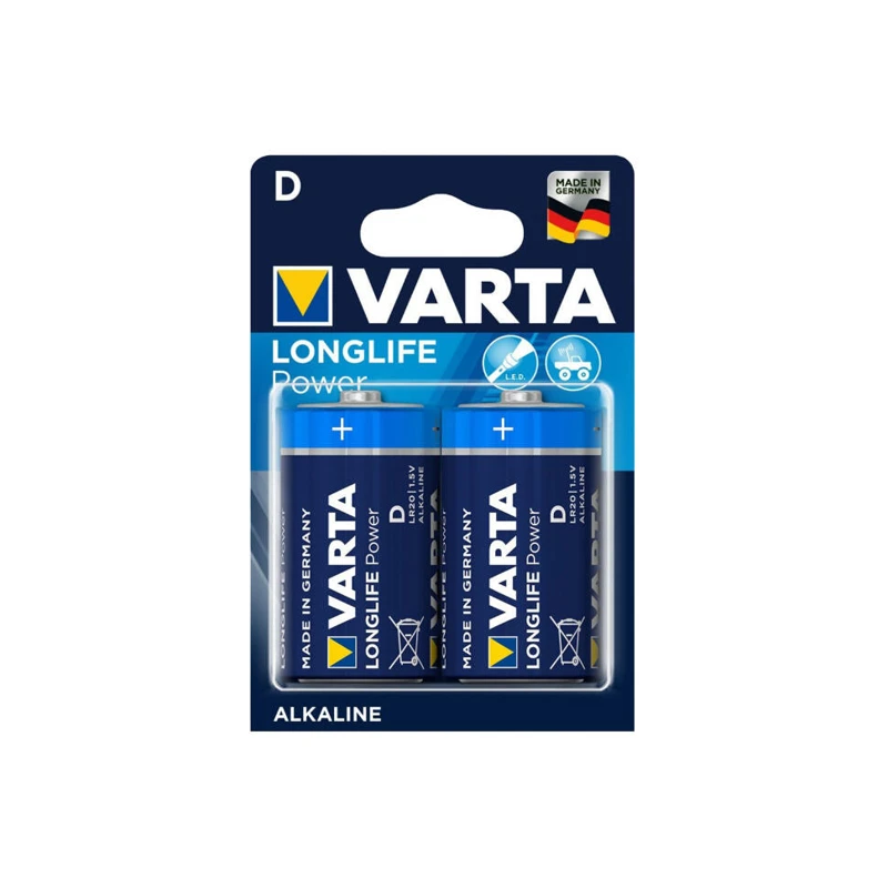 VARTA LONGLIFE POWER 2xD 9237 БАТАРЕЯ