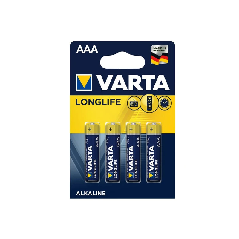 BATTERY VARTA LONGLIFE 4xAAA 7075